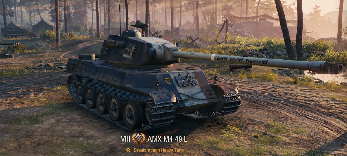 Premium Heavy Tanks - AMX M4 mle. 49 (Liberté)