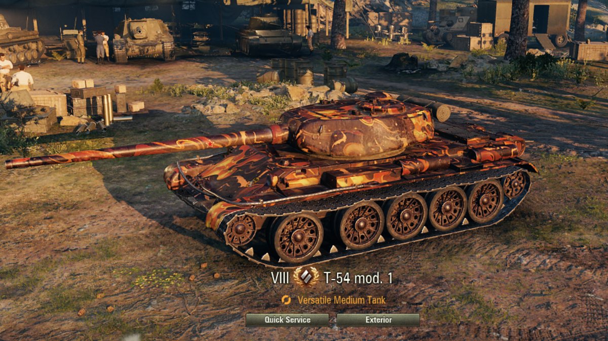 Premium Medium Tanks  T-54 first prototype