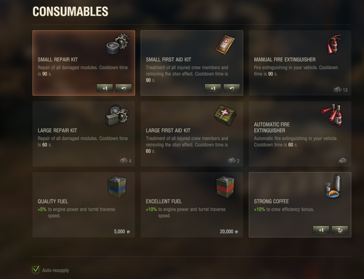 World of Tanks Repair Mechanics