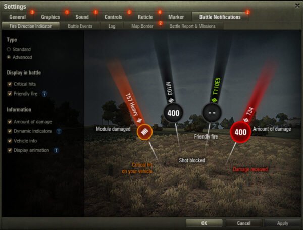 Hit Markers and Situational Feedback