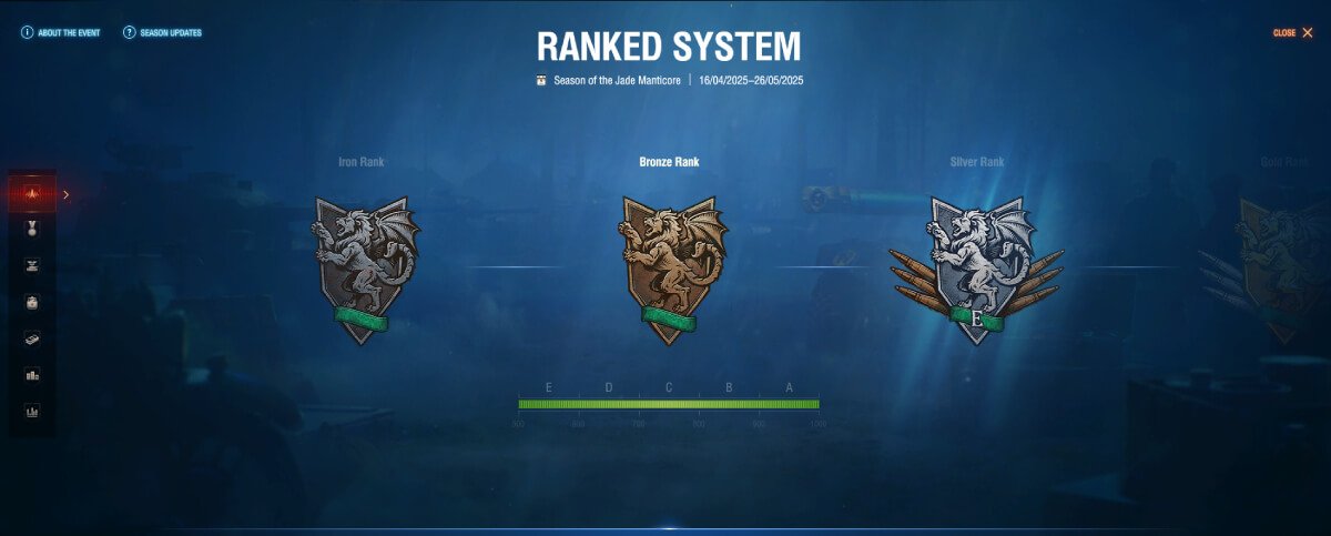 Rank System: Earn Your Glory -  Onslaught