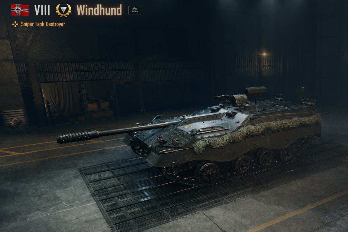 Windhund Reward Tank Destroyer World of Tanks — Siege Sniper at Tier VIII